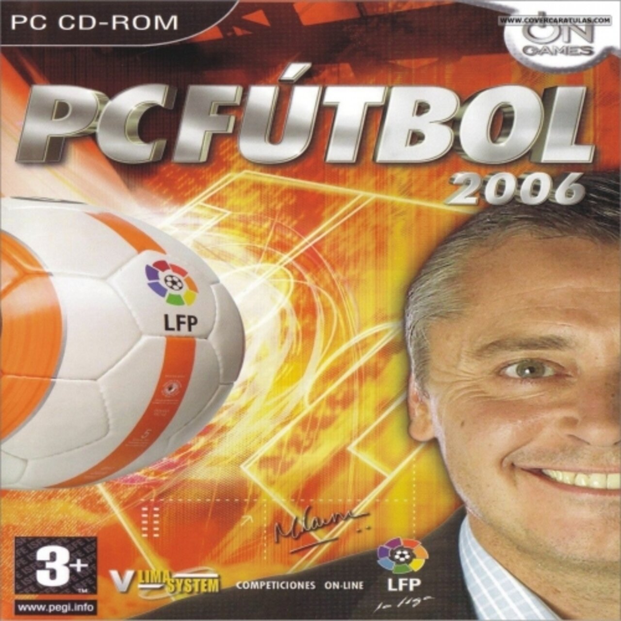 Carátula PC Fútbol 2006